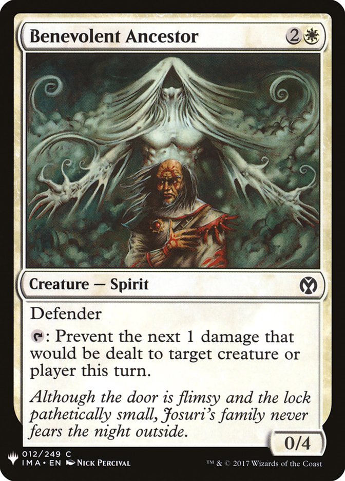 Benevolent Ancestor (12) [The List Reprints]