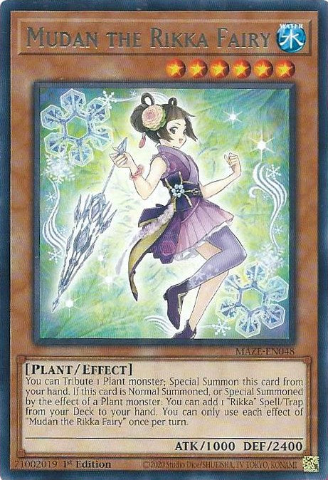 Mudan the Rikka Fairy (MAZE-EN048) [Maze of Memories]