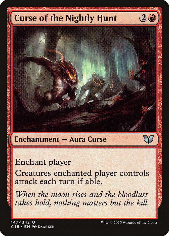 Curse of the Nightly Hunt (147) [Commander 2015]