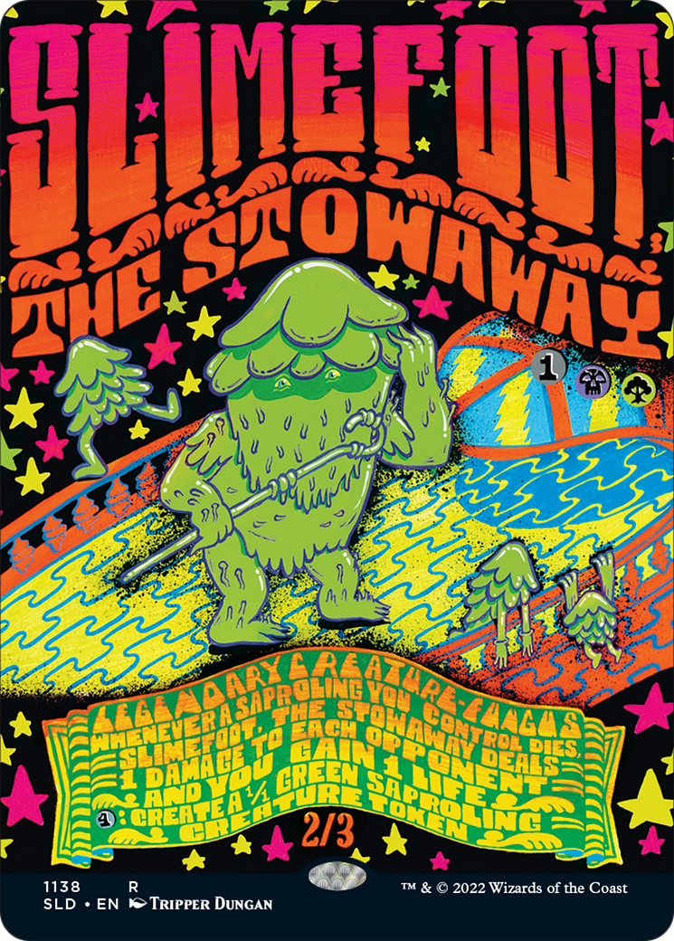 Slimefoot, the Stowaway (1138) [Secret Lair Drop Series]