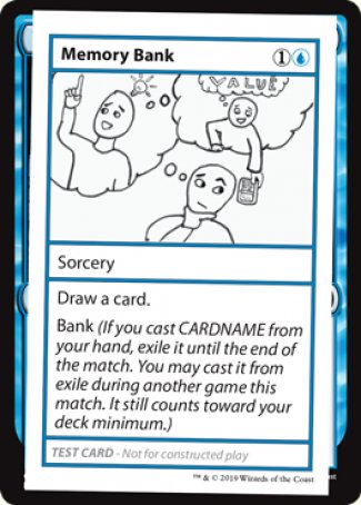 Memory Bank (No PW Symbol) [Mystery Booster: Convention Edition Exclusives]