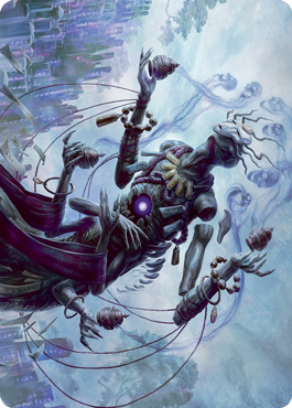 Myojin of Grim Betrayal Art Card (9) [Art Series: Kamigawa: Neon Dynasty]