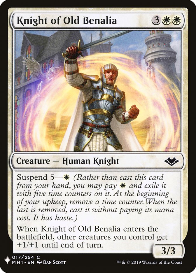 Knight of Old Benalia (17) [The List Reprints]