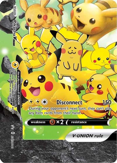 Pikachu V-Union - SWSH141 (SWSH141) [SWSH: Sword & Shield Promo Cards]