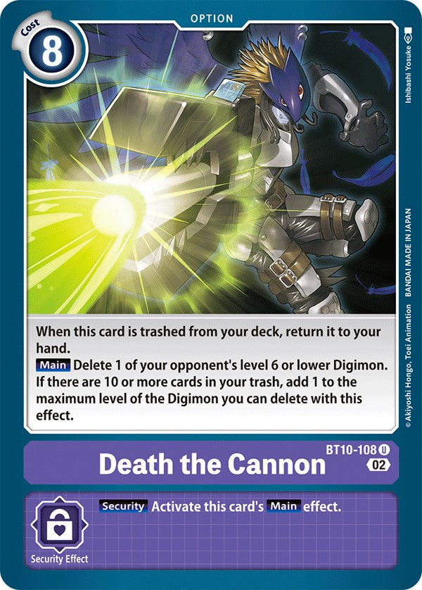 Death the Cannon (BT10-108 U) [Xros Encounter]