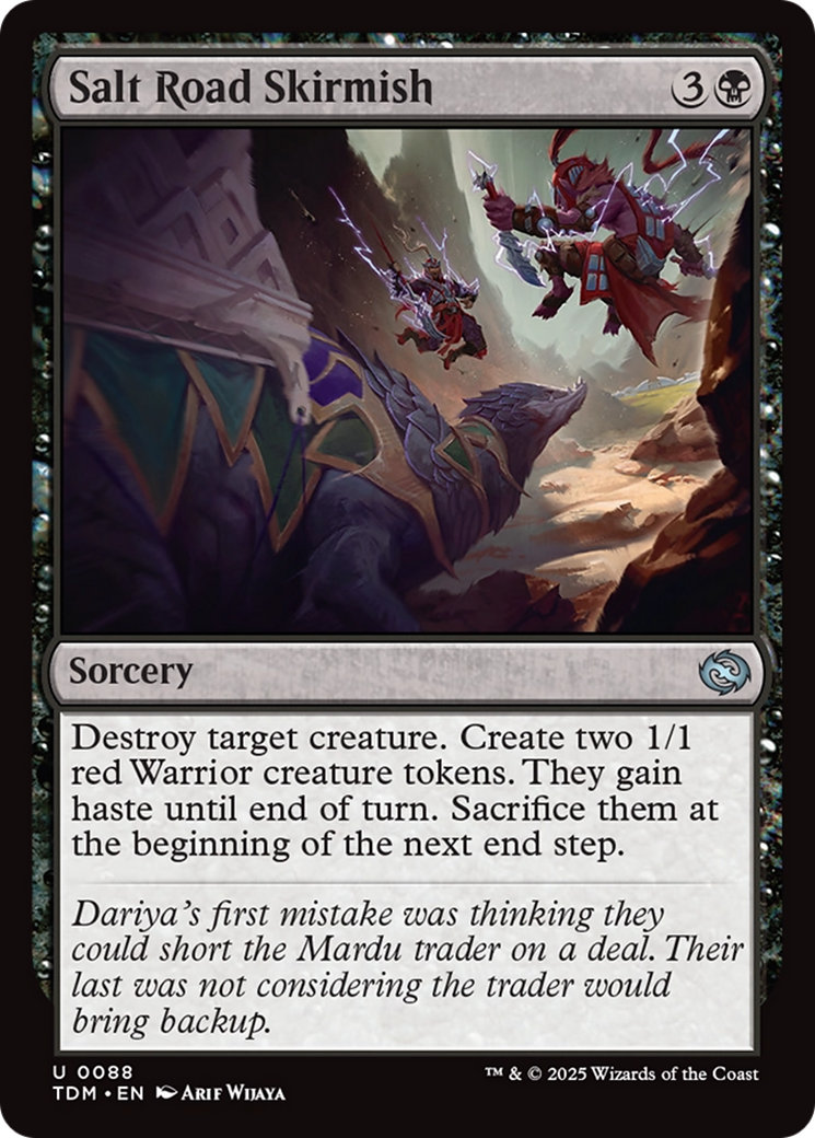 Salt Road Skirmish (88) [Tarkir: Dragonstorm]