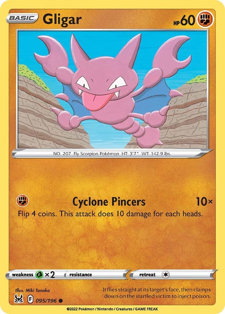 Gligar (095/196) [SWSH11: Lost Origin]