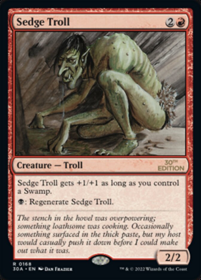 Sedge Troll (168) [30th Anniversary Edition]