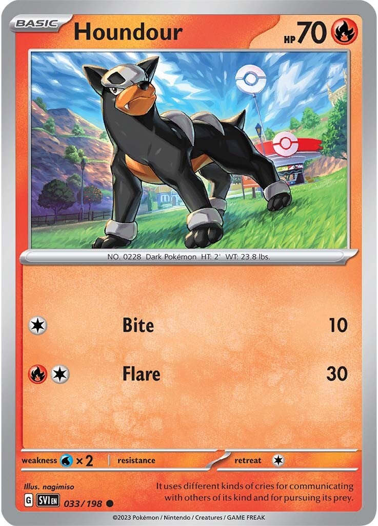 Houndour (033/198) [SV01: Scarlet & Violet Base Set]