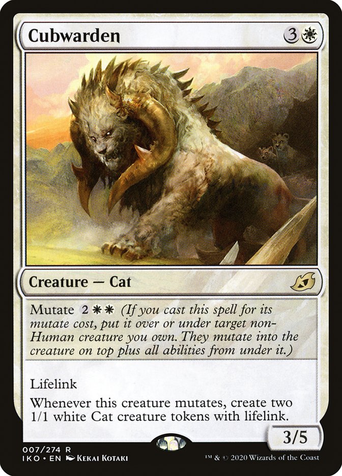Cubwarden (7) [Ikoria: Lair of Behemoths]