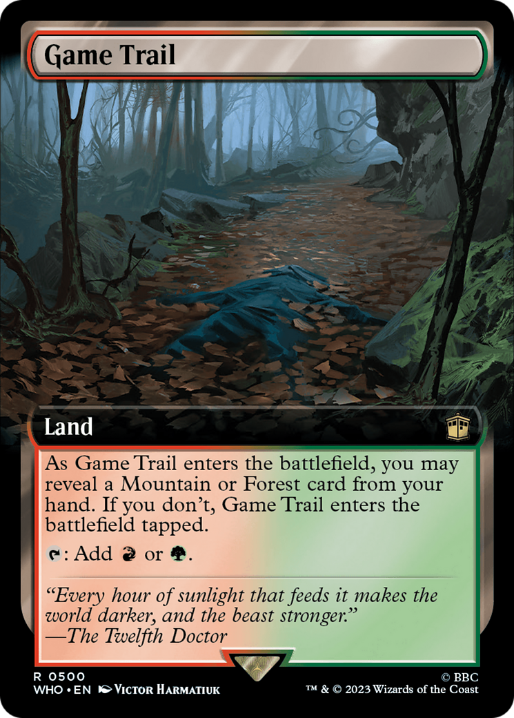 Game Trail (Extended Art) (500) [Universes Beyond: Doctor Who]