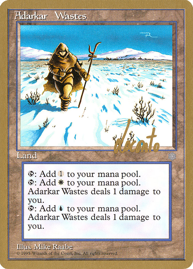 Adarkar Wastes - 1996 Michael Loconto (ICE) [World Championship Decks]
