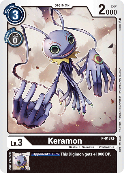 Keramon - P-013 (P-013 P) [Digimon Promotion Cards]