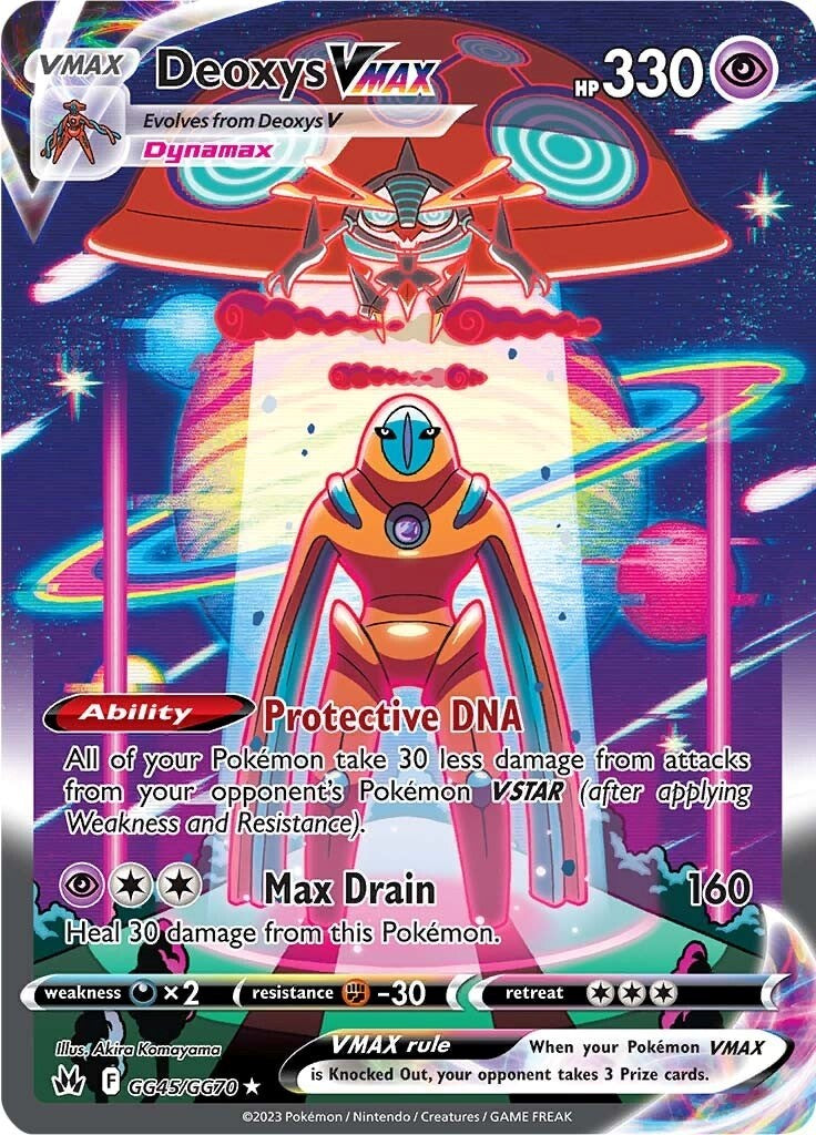 Deoxys VMAX (GG45/GG70) [SWSH: Crown Zenith: Galarian Gallery]
