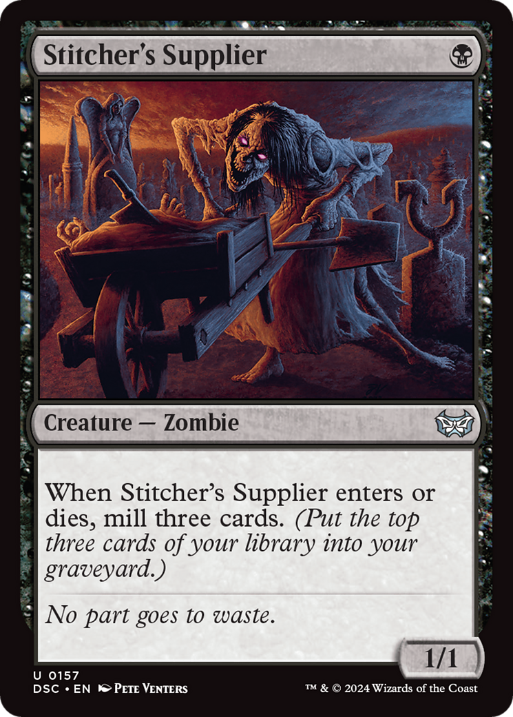 Stitcher's Supplier (157) [Commander: Duskmourn: House of Horror]