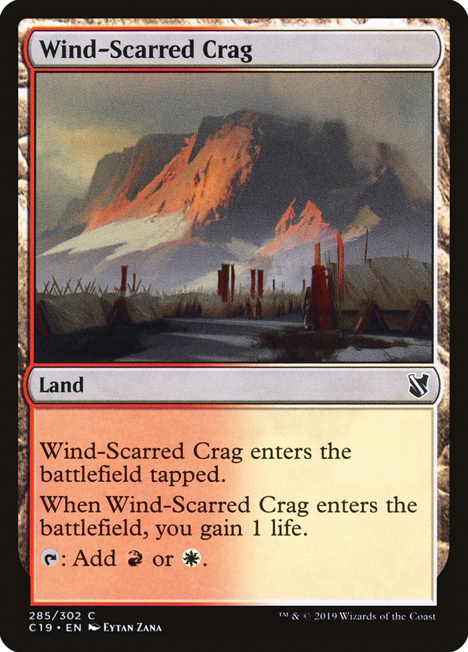 Wind-Scarred Crag (285) [Commander 2019]