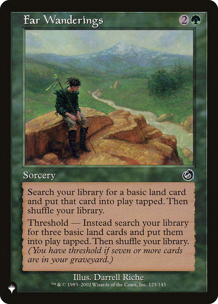 Far Wanderings (125/143) [The List Reprints]