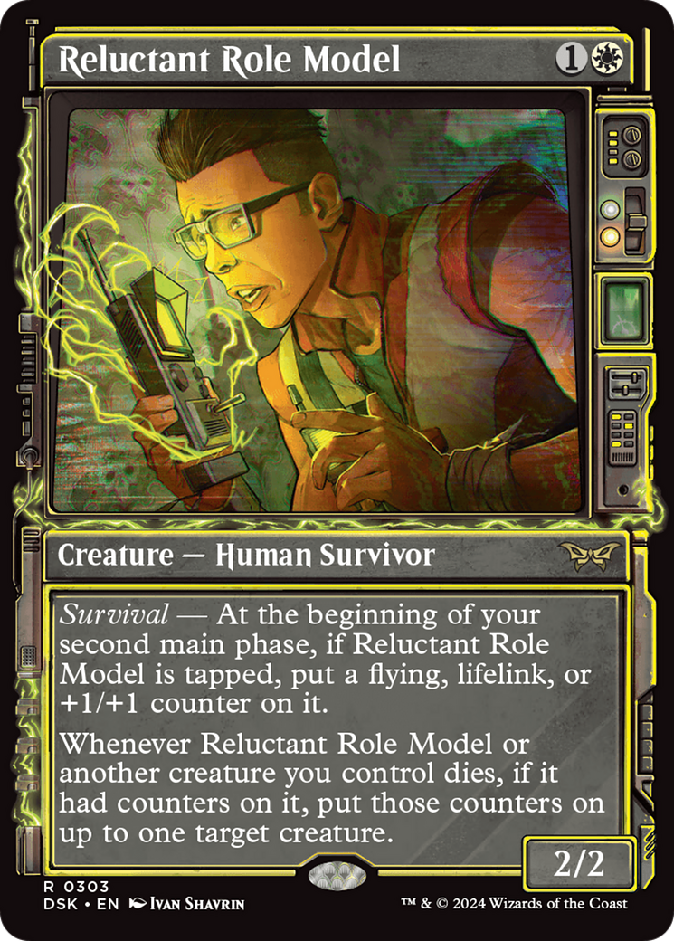 Reluctant Role Model (Showcase) (303) [Duskmourn: House of Horror]