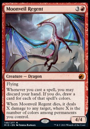 Moonveil Regent (149) [Promo Pack: Innistrad: Midnight Hunt]