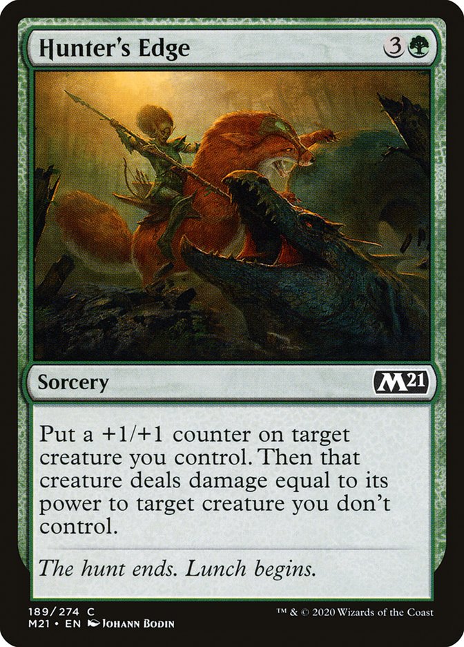 Hunter's Edge (189) [Core Set 2021]