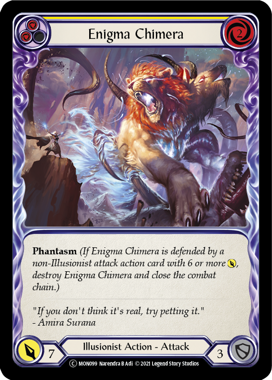 Enigma Chimera (Yellow) (MON099) [Monarch]