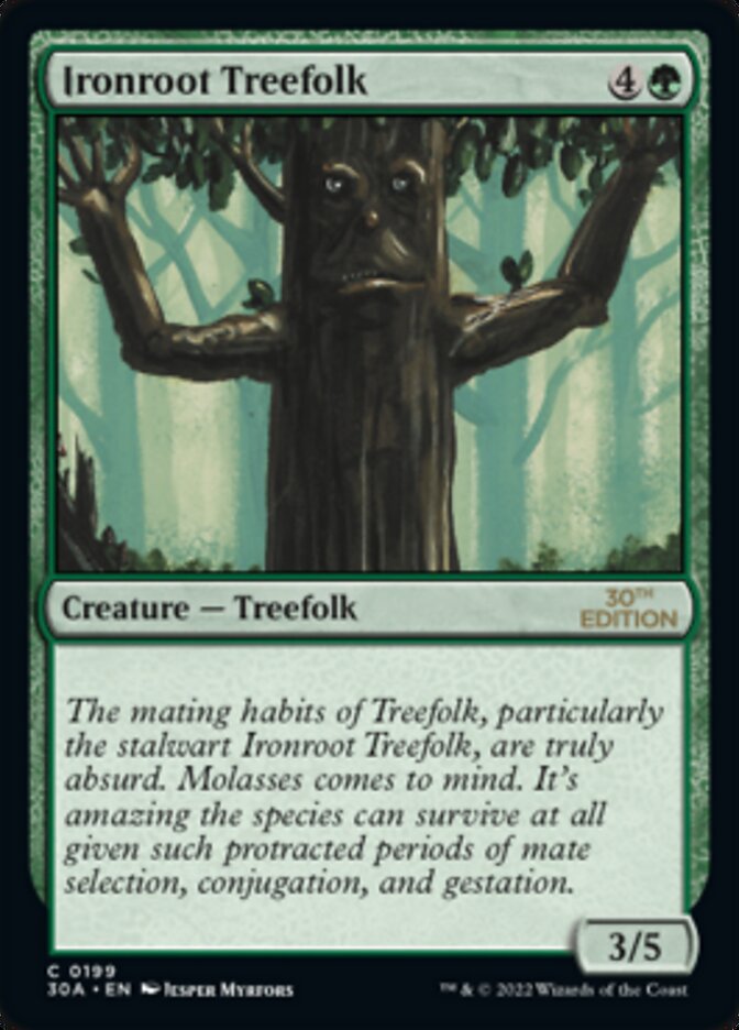 Ironroot Treefolk (199) [30th Anniversary Edition]