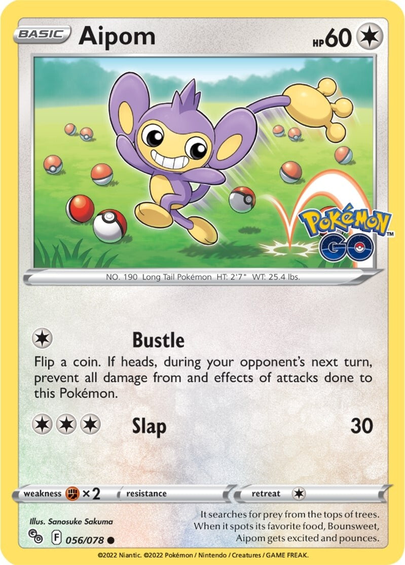 Aipom (056/078) [Pokemon GO]