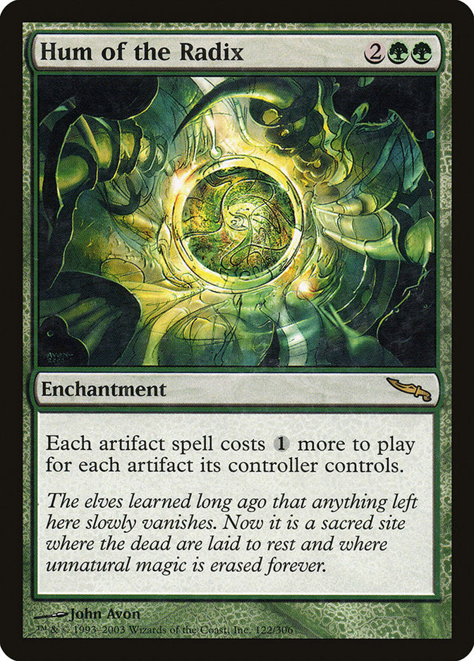 Hum of the Radix (122) [Mirrodin]