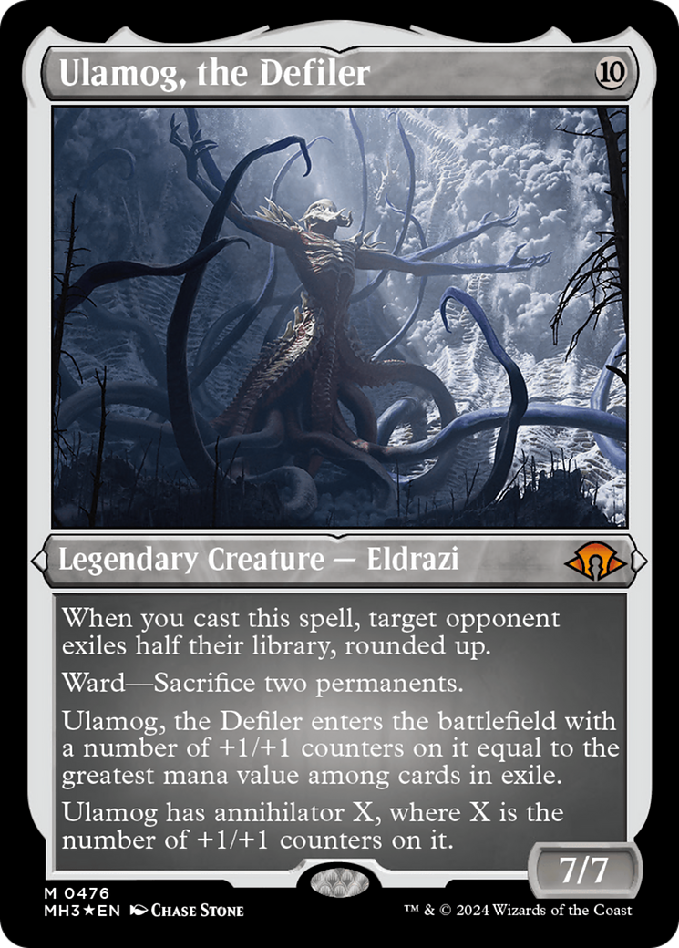 Ulamog, the Defiler (Foil Etched) (476) [Modern Horizons 3]