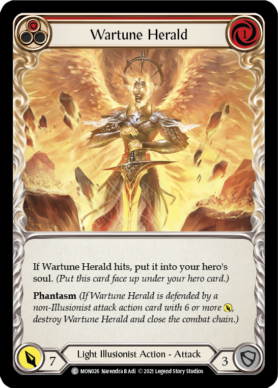Wartune Herald (Red) (MON026) [Monarch]