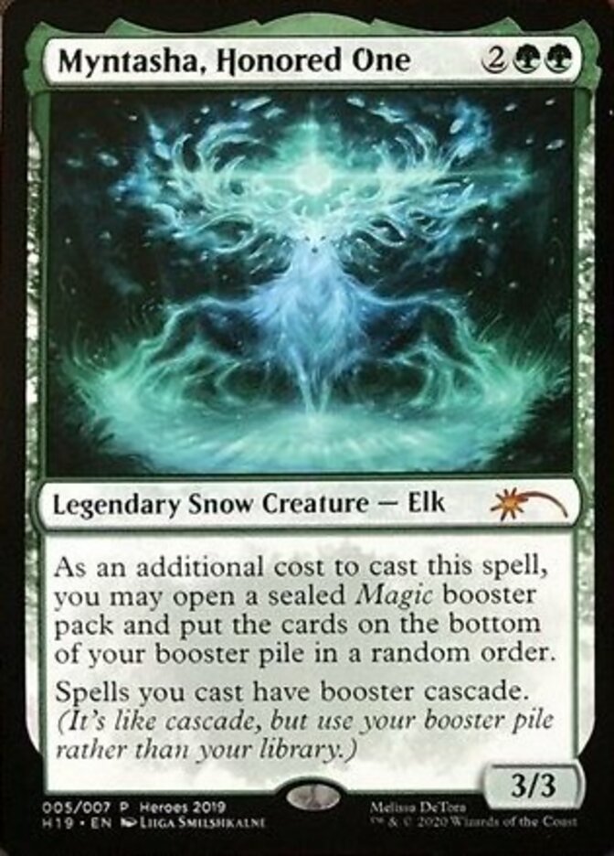 Myntasha, Honored One (5) [Unique and Miscellaneous Promos]