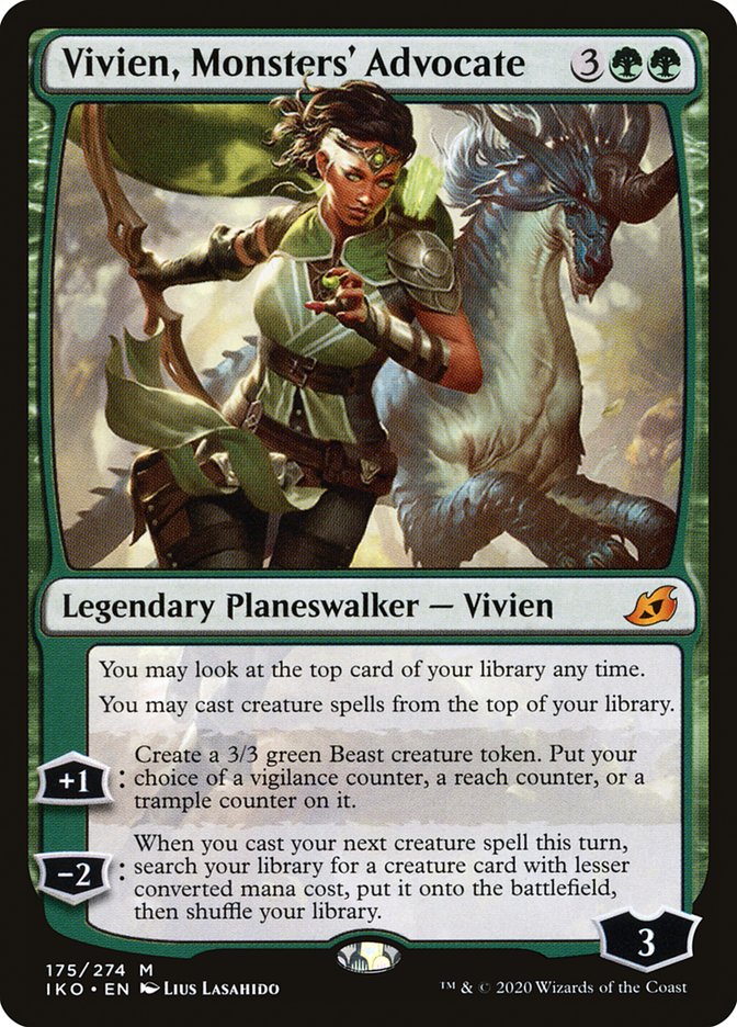 Vivien, Monsters' Advocate (175) [Ikoria: Lair of Behemoths]