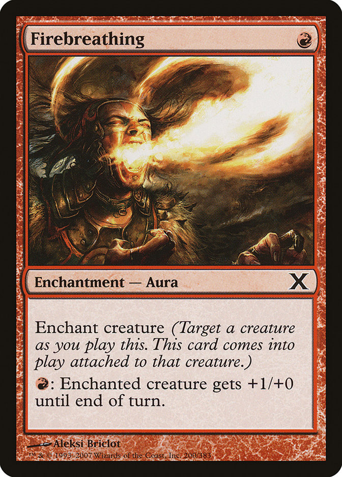 Firebreathing (200) [10th Edition]