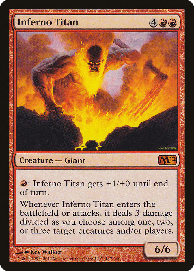 Inferno Titan (147) [Magic 2012 (M12)]