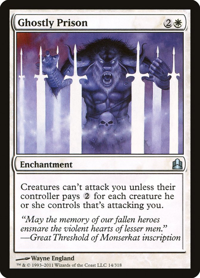 Ghostly Prison (14) [Commander]