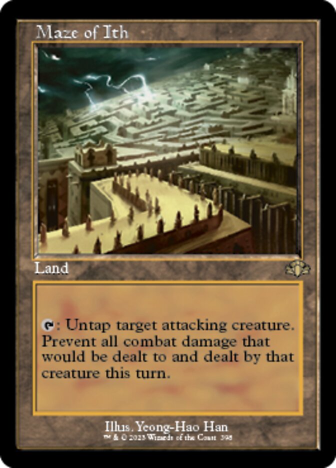 Maze of Ith (Retro Frame) (398) [Dominaria Remastered]