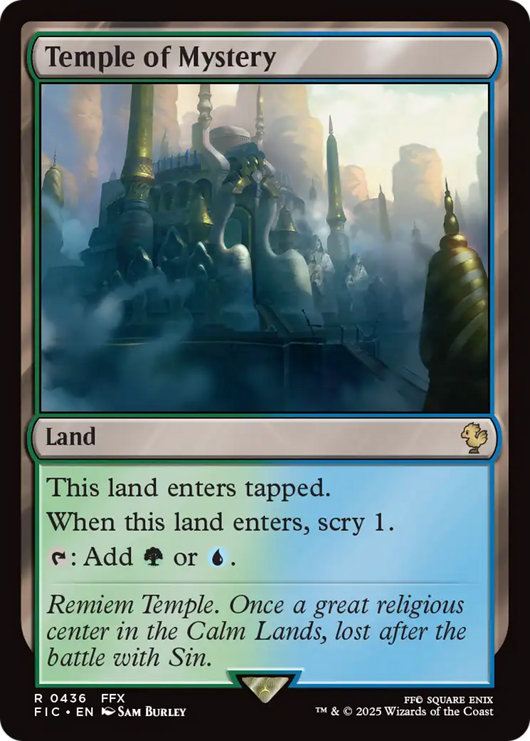 Temple of Mystery (436) [Commander: FINAL FANTASY]