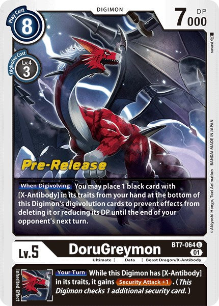 DoruGreymon (BT7-064 U) [Next Adventure Pre-Release Cards]