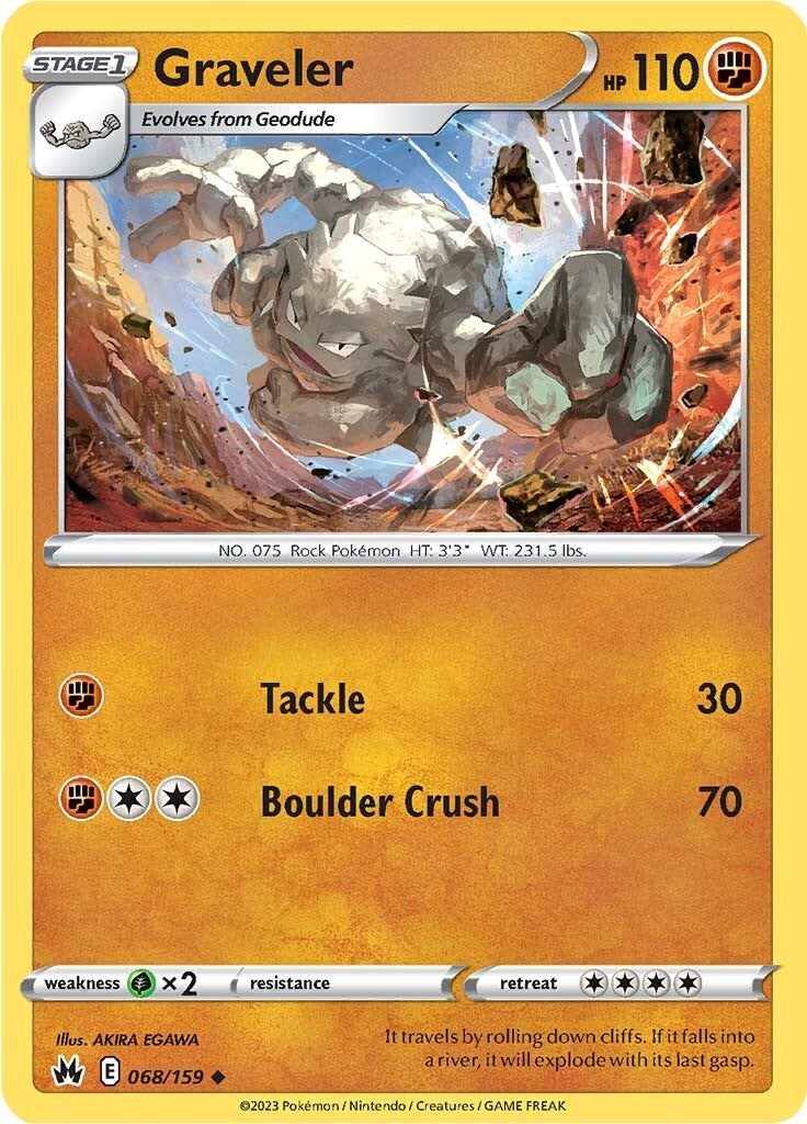 Graveler (068/159) [SWSH: Crown Zenith]