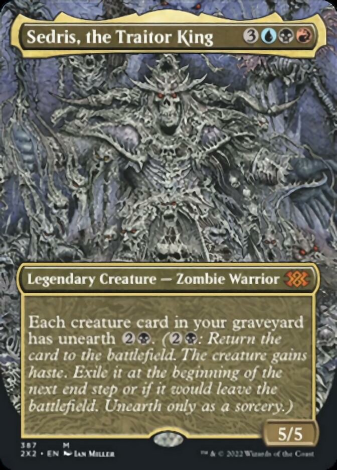 Sedris, the Traitor King (Borderless) (387) [Double Masters 2022]