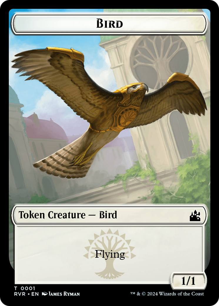 Bird // Goblin (0009) Double-Sided Token (1 // 9) [Ravnica Remastered]