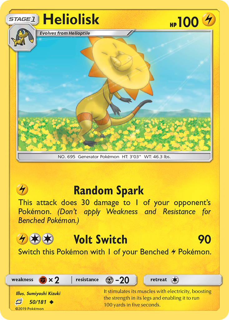 Heliolisk (50/181) [SM - Team Up]