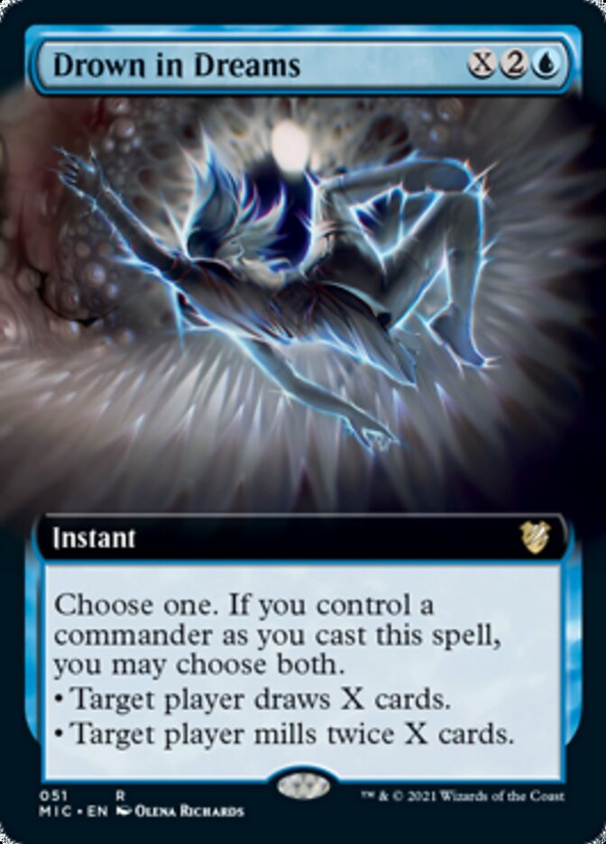 Drown in Dreams (Extended Art) (51) [Commander: Innistrad: Midnight Hunt]