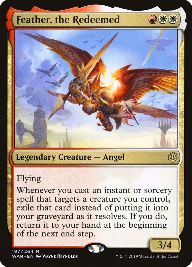 Feather, the Redeemed (197) [Promo Pack: Theros Beyond Death]
