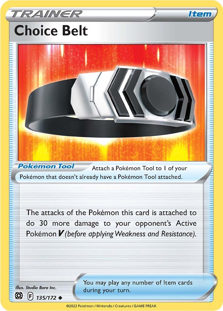 Choice Belt (135/172) [SWSH09: Brilliant Stars]