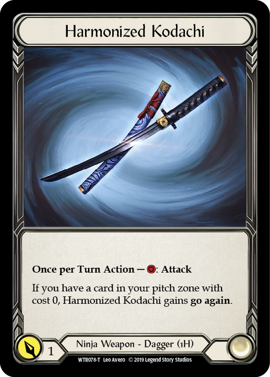 Harmonized Kodachi // Quicken (WTR078 // WTR225) [Welcome to Rathe]