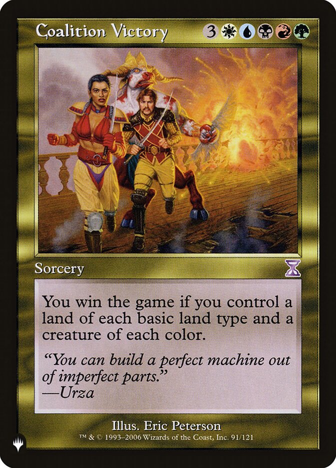 Coalition Victory (91/121) [The List Reprints]