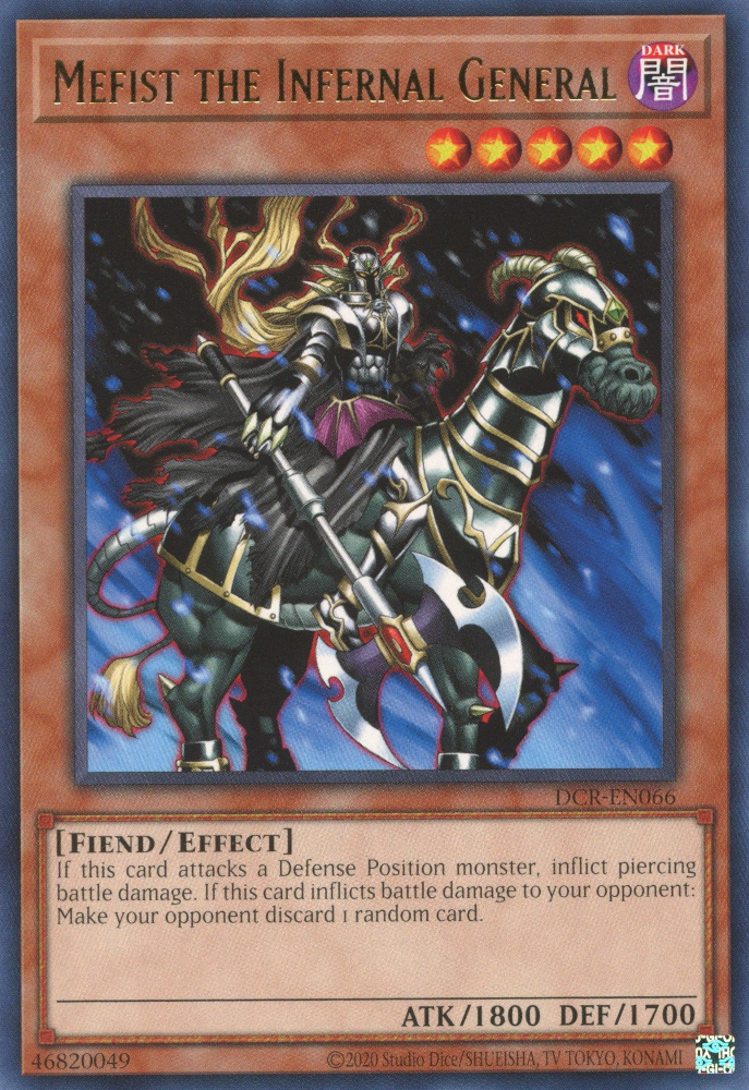 Mefist the Infernal General (DCR-EN066) [Dark Crisis (Worldwide English)]