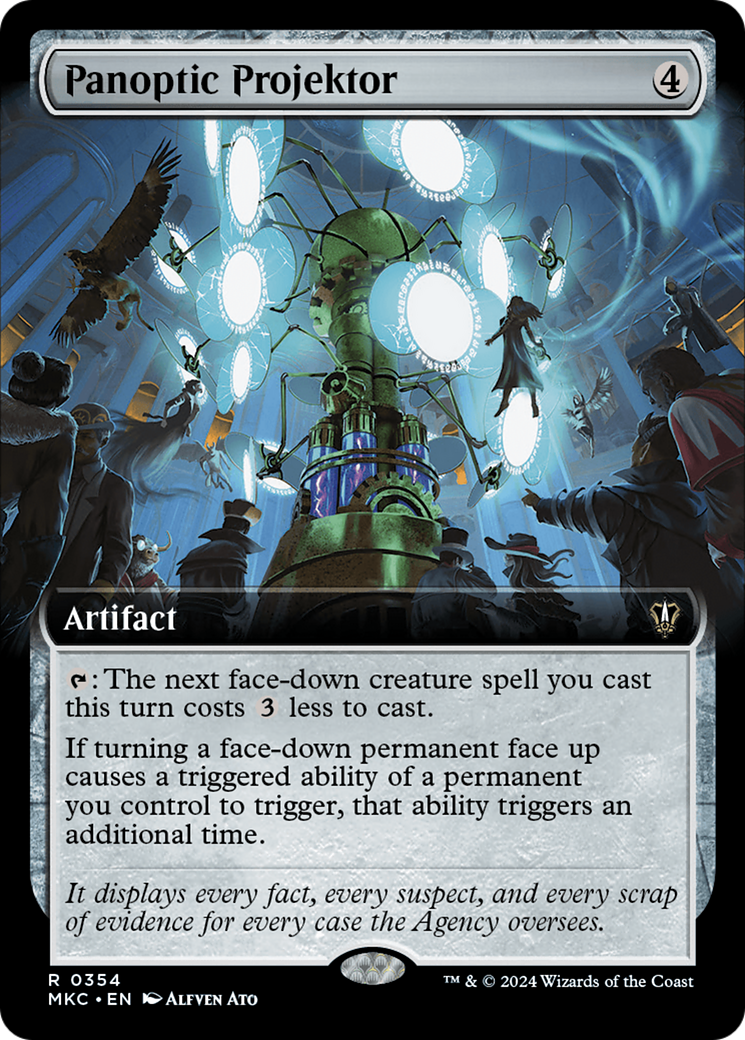 Panoptic Projektor (Extended Art) (354) [Commander: Murders at Karlov Manor]