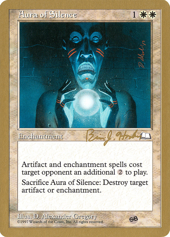 Aura of Silence - 1998 Brian Hacker (WTH) (SB) [World Championship Decks]